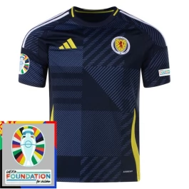 EM 2024 Schottland Heimtrikot Günstige Fußballtrikots Patch