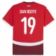 EM 2024 Schweiz Dan Ndoye 19 Heimtrikot Günstige Fußballtrikots