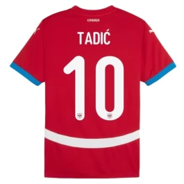 EM 2024 Serbien Tadić 10 Heimtrikot Günstige Fußballtrikots