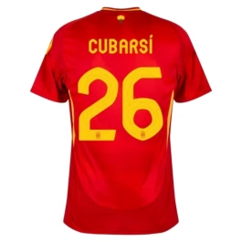 EM 2024 Spanien Cubarsí 26 Heimtrikot Günstige Fußballtrikots