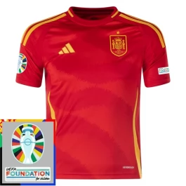 EM 2024 Spanien Heimtrikot Günstige Fußballtrikots Patch