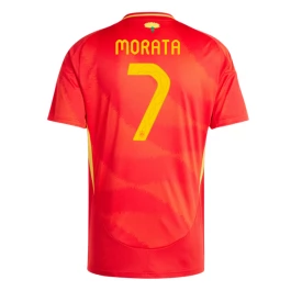EM 2024 Spanien Morata 7 Heimtrikot