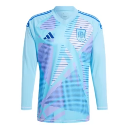EM 2024 Spanien Torwart Heimtrikot L/S Günstige Fußballtrikots