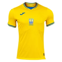 EM 2024 Ukraine Heimtrikot Günstige Fußballtrikots