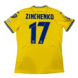 EM 2024 Ukraine Zinchenko 17 Heimtrikot Günstige Fußballtrikots