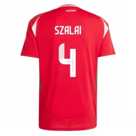 EM 2024 Ungarn Szalai 4 Heimtrikot Günstige Fußballtrikots