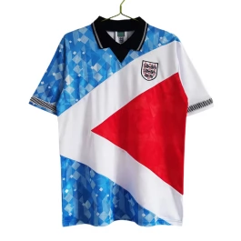 England Heimtrikot Mash Up Retro 1990 Günstige Fußballtrikots