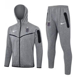 England Trainingsjackenanzüge 2024-25 - Hoodie Grau