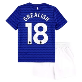 Everton Grealish 18 Heimtrikot Kinder 2025-2026 Günstige Fußballtrikots
