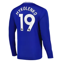 Everton Mykolenko 19 Heimtrikot 2024-2025 L/S Günstige Fußballtrikots
