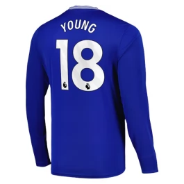 Everton Young 18 Heimtrikot 2024-2025 L/S Günstige Fußballtrikots