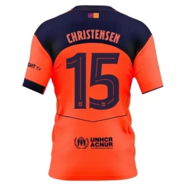 FC Barcelona Christensen 15 Ausweichtrikot 2025-2026 Günstige Fußballtrikots