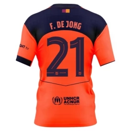 FC Barcelona F.De Jong 21 Ausweichtrikot 2025-2026 Günstige Fußballtrikots