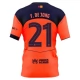 FC Barcelona F.De Jong 21 Ausweichtrikot 2025-2026 Günstige Fußballtrikots