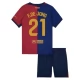 FC Barcelona F.De Jong 21 Heimtrikot Kinder 2024-2025 Günstige Fußballtrikots