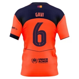 FC Barcelona Gavi 6 Ausweichtrikot 2025-2026 Günstige Fußballtrikots
