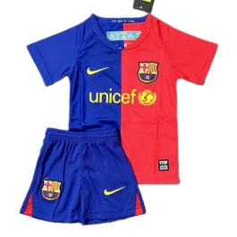 FC Barcelona Heimtrikot Kinder Retro 2008-2009 Günstige Fußballtrikots