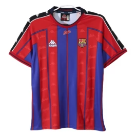 FC Barcelona Heimtrikot Retro 1997-1998 Günstige Fußballtrikots