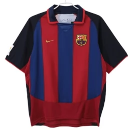 FC Barcelona Heimtrikot Retro 2003-2004 Günstige Fußballtrikots