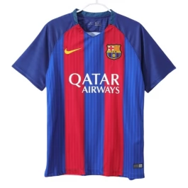 FC Barcelona Heimtrikot Retro 2016-2017 Günstige Fußballtrikots