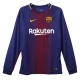 FC Barcelona Heimtrikot Retro 2017-2018 L/S Günstige Fußballtrikots
