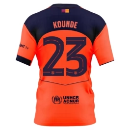 FC Barcelona Kounde 23 Ausweichtrikot 2025-2026 Günstige Fußballtrikots
