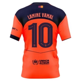 FC Barcelona Lamine Yamal 10 Ausweichtrikot 2025-2026 Günstige Fußballtrikots