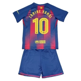 FC Barcelona Lamine Yamal 10 Heimtrikot Kinder 2025-2026 Günstige Fußballtrikots