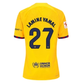 FC Barcelona Lamine Yamal 27 Heimtrikot Fourth 2023-2024 Günstige Fußballtrikots