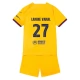 FC Barcelona Lamine Yamal 27 Heimtrikot Kinder Fourth 2023-2024 Günstige Fußballtrikots