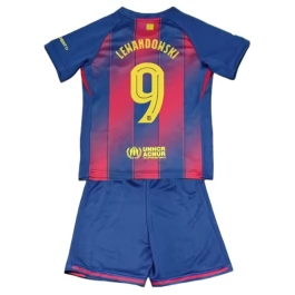 FC Barcelona Lewandowski 9 Heimtrikot Kinder 2025-2026 Günstige Fußballtrikots