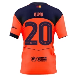 FC Barcelona Olmo 20 Ausweichtrikot 2025-2026 Günstige Fußballtrikots