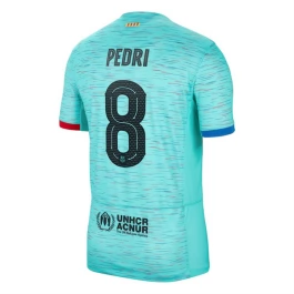 FC Barcelona Pedri 8 Ausweichtrikot 2023-2024 Günstige Fußballtrikots