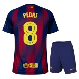 FC Barcelona Pedri 8 Heimtrikot Kinder 2025-2026 Günstige Fußballtrikots