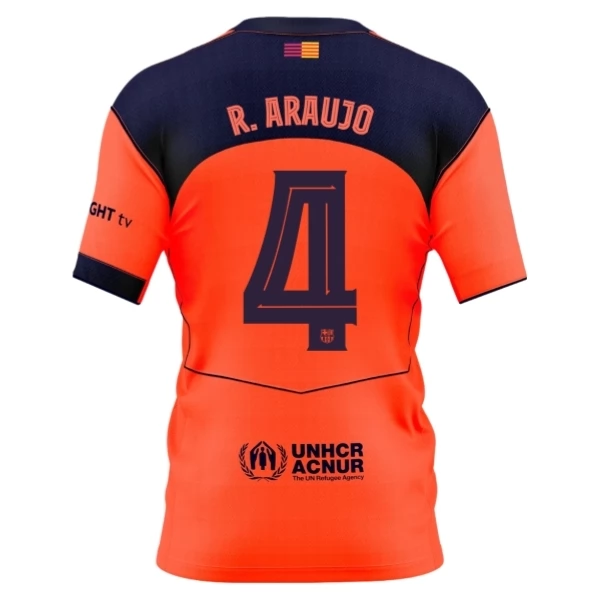 FC Barcelona R.Araujo 4 Ausweichtrikot 2025-2026 Günstige Fußballtrikots FC Barcelona R.Araujo 4 Ausweichtrikot 2025-2026 Günstige Fußballtrikots