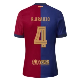 FC Barcelona R.Araujo 4 Heimtrikot 2024-2025 Günstige Fußballtrikots