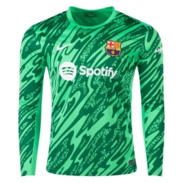 FC Barcelona Torwart Heimtrikot 2024-2025 L/S Günstige Fußballtrikots