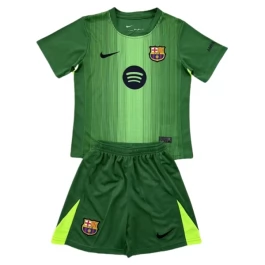 FC Barcelona Torwart Heimtrikot Kinder 2025-2026 Günstige Fußballtrikots
