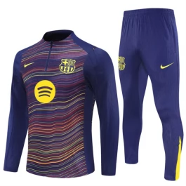 FC Barcelona Trainingsanzug Kinder 2025-26 - 1-4 Zip Blau