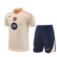 FC Barcelona Trainingsshirt Anzüge 2025-26 - Shorts Beige