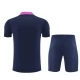 FC Barcelona Trainingsshirt Anzüge 2025-26 - Shorts Marineblau