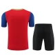 FC Barcelona Trainingsshirt Anzüge Kinder 2024-25 - Shorts Rot