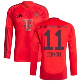 FC Bayern München Coman 11 Heimtrikot 2024-2025 L/S Günstige Fußballtrikots