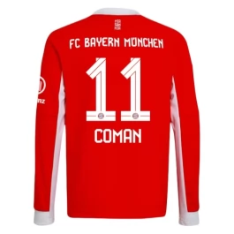 FC Bayern München Coman 11 Heimtrikot 2025-2026 L/S Günstige Fußballtrikots