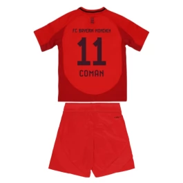 FC Bayern München Coman 11 Heimtrikot Kinder 2024-2025 Günstige Fußballtrikots
