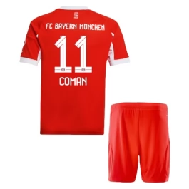 FC Bayern München Coman 11 Heimtrikot Kinder 2025-2026 Günstige Fußballtrikots