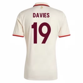 FC Bayern München Davies 19 Ausweichtrikot 2024-2025 Günstige Fußballtrikots