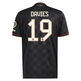 FC Bayern München Davies 19 Ausweichtrikot 2025-2026 Günstige Fußballtrikots