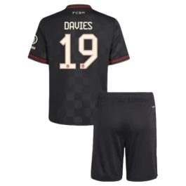 FC Bayern München Davies 19 Ausweichtrikot Kinder 2025-2026 Günstige Fußballtrikots