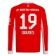 FC Bayern München Davies 19 Heimtrikot 2025-2026 L/S Günstige Fußballtrikots FC Bayern München Davies 19 Heimtrikot 2025-2026 L/S Günstige Fußballtrikots